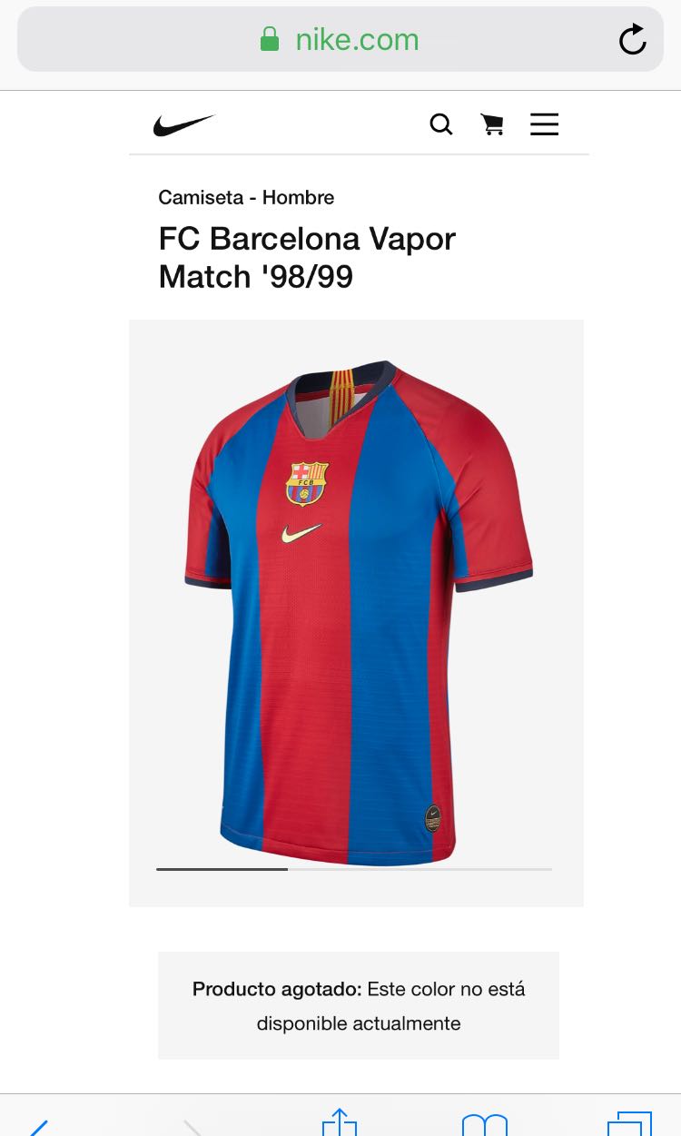 barcelona commemorative jersey