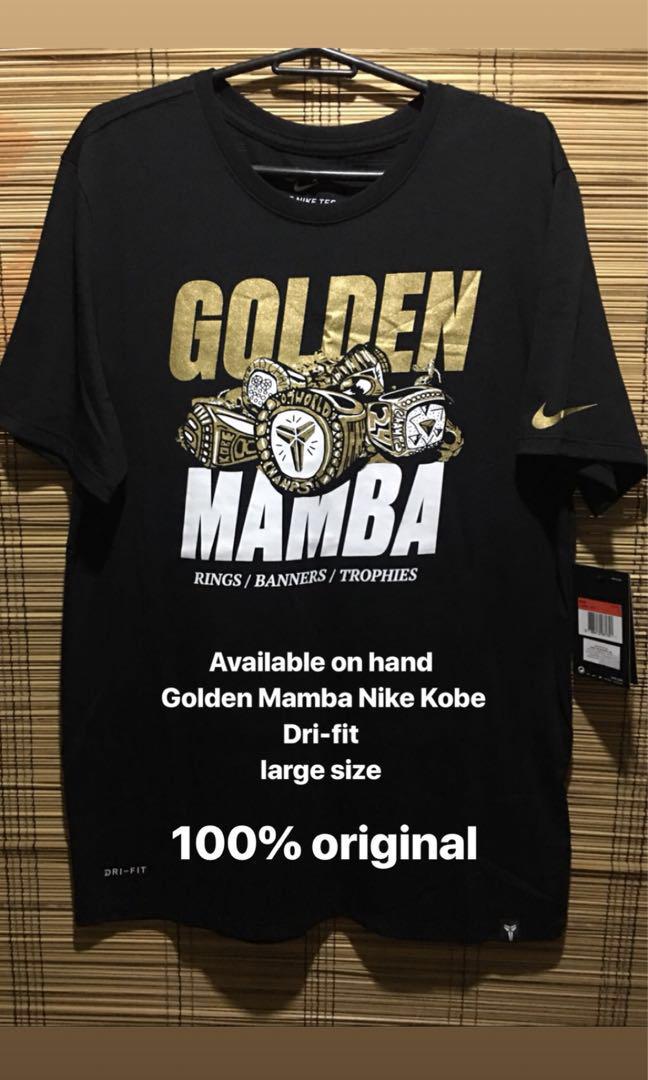 Golden Mamba Nike Kobe Shirt Dri-Fit 