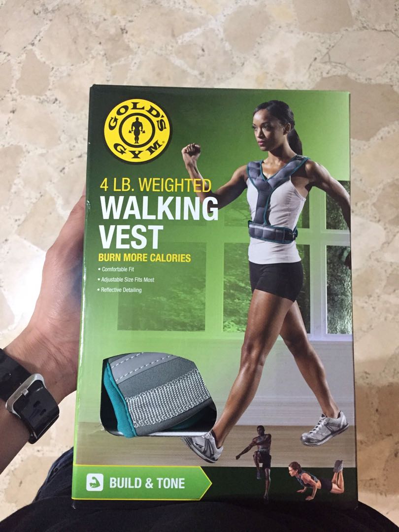 Gold's gym best sale weight vest