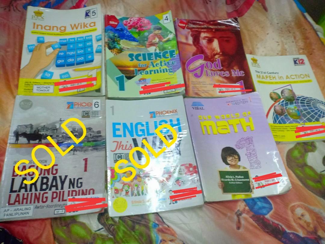 grade 1-2 textbooks, Hobbies & Toys, Books & Magazines, Textbooks on ...