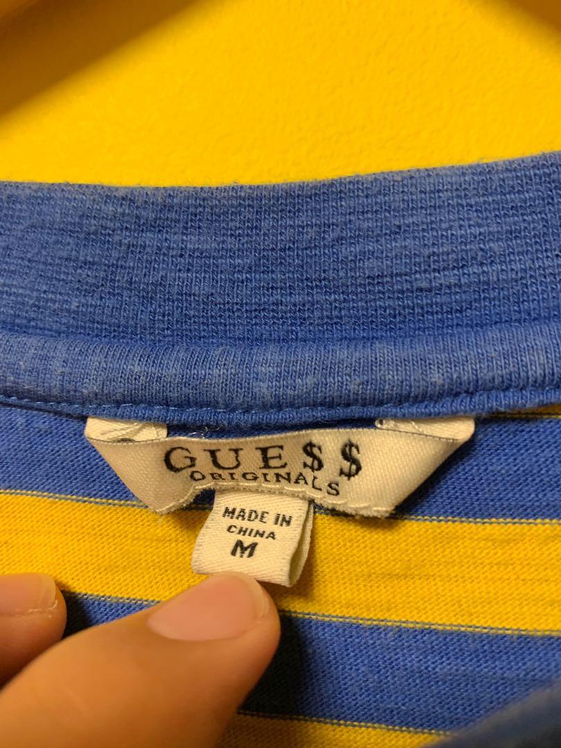 Guess asap blue yellow best sale