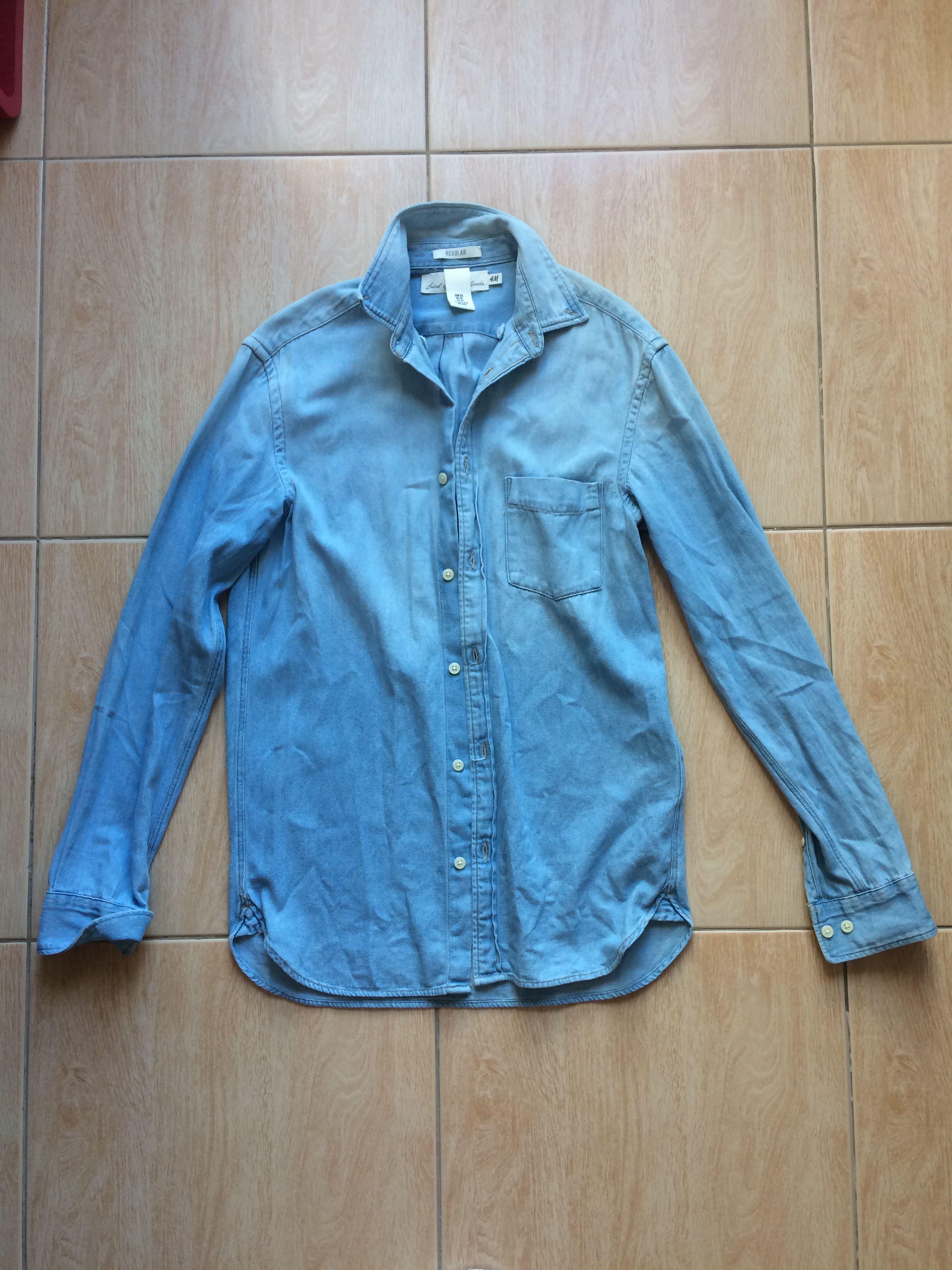 REPRICED | H&M Denim Jacket | Used only twice (Category: Coats, Jackets and Outerwear) located in Pasig City. Submitted by johnroswell (Listing ID 233617634, Image 1). Description: H&M Long Sleeved Denim Used only twice RFS: Decluttering closet Size: EUR XS | US XS | CA TP | CN 165/84A | MX XCH.