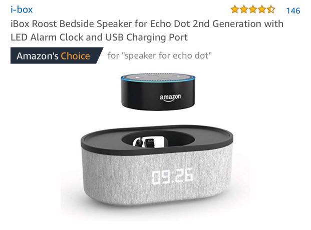Ibox roost sales bedside speaker