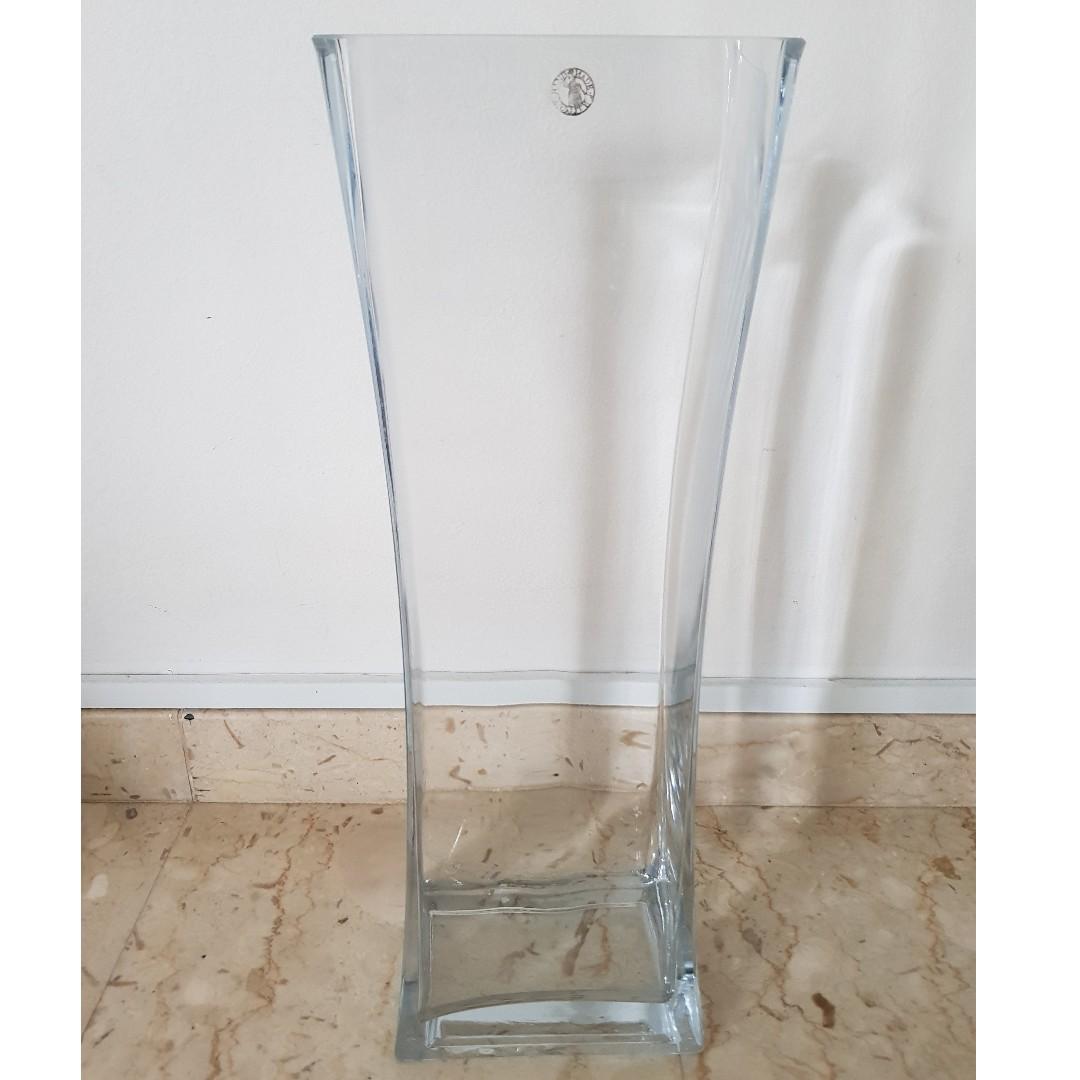 Ikea Rektangel Vase Clear Glass 45 Cm Furniture Home Decor