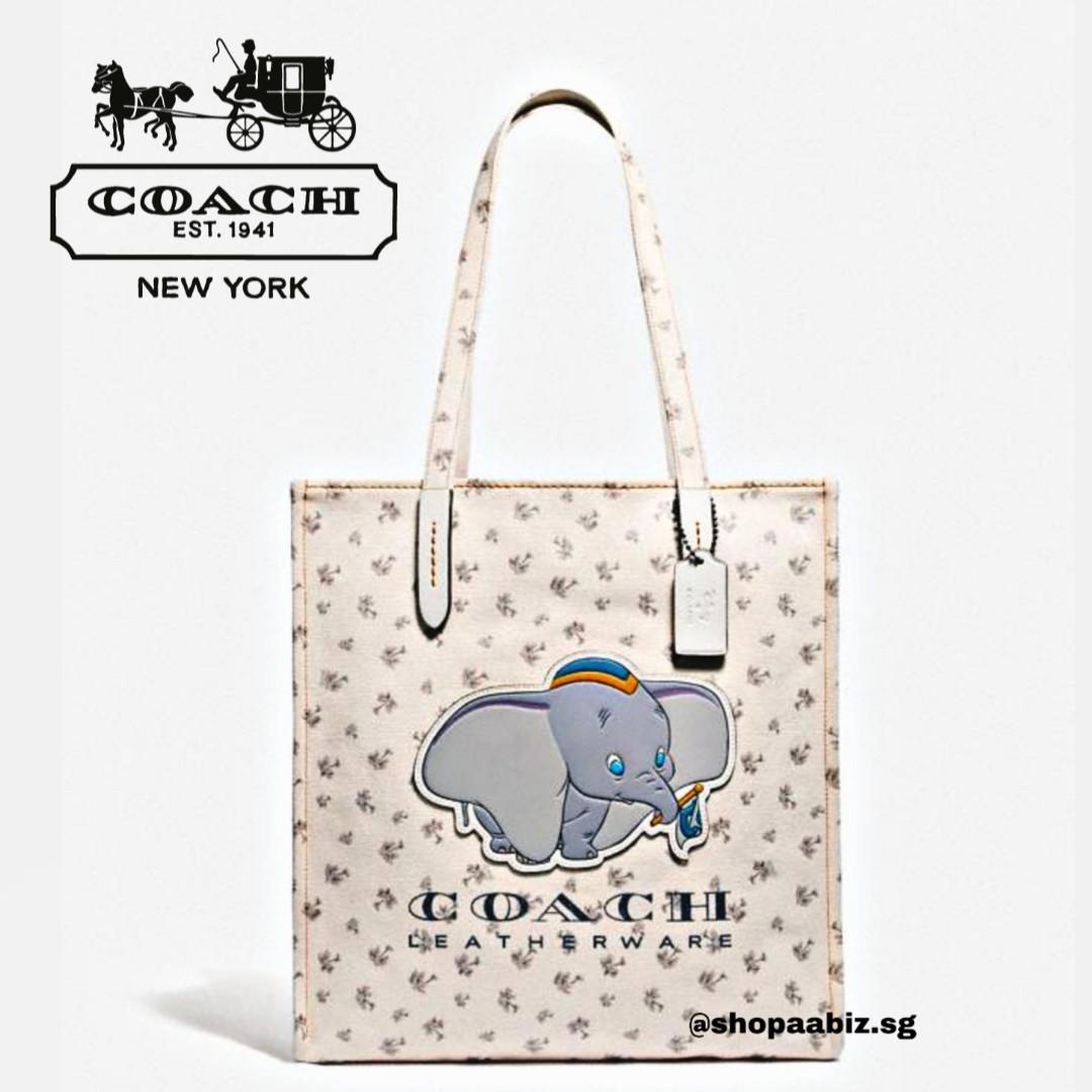 PO ? Coach x Disney Dumbo Leatherware Tote Bag, Women's Fashion, Bags &  Wallets, Tote Bags on Carousell
