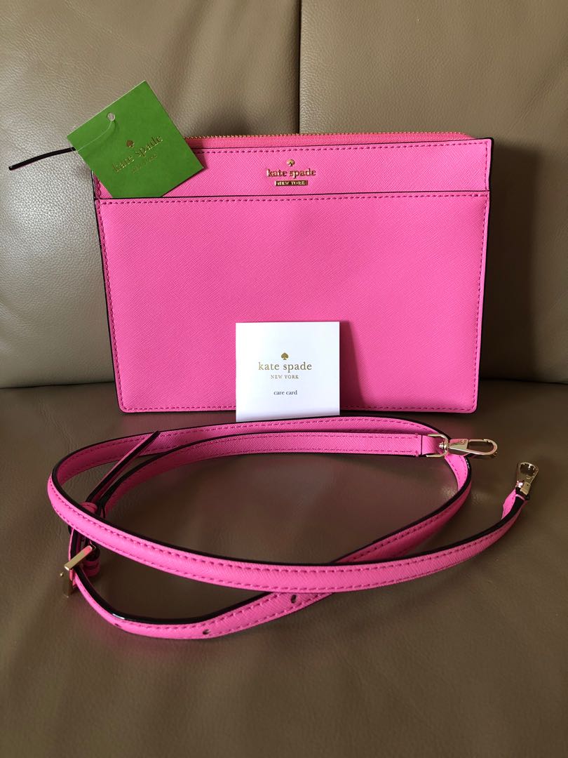 kate spade pink sling bag