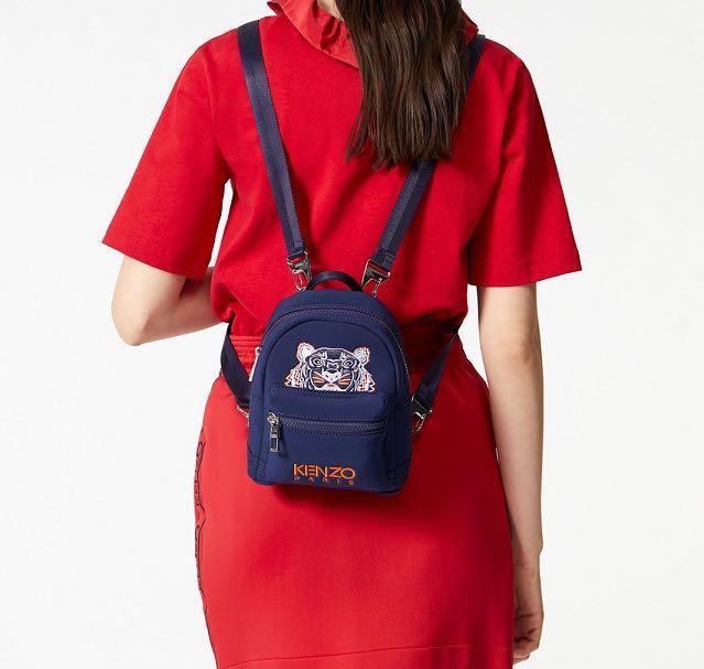 kenzo logo mini backpack