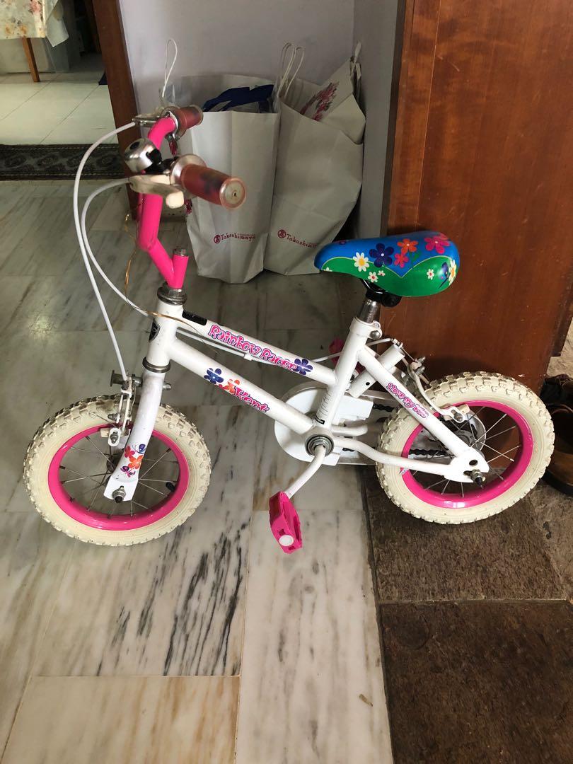 Rainbow bike for 5 year old outlet