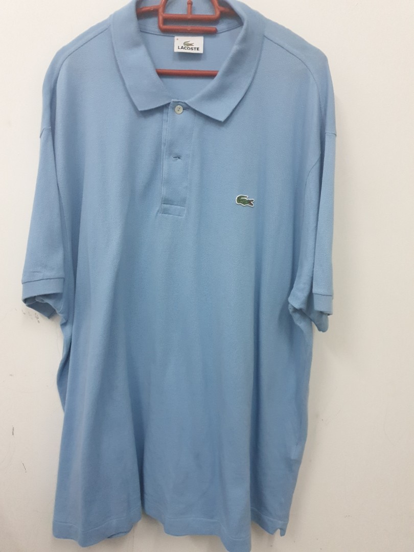 baby blue lacoste t shirt