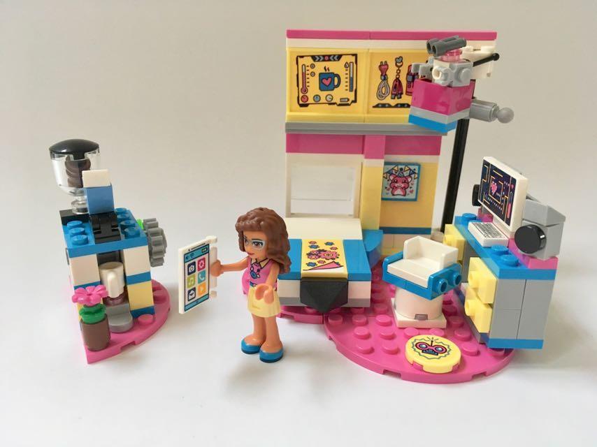 Lego Friends Olivia S Deluxe Bedroom Toys Collectibles