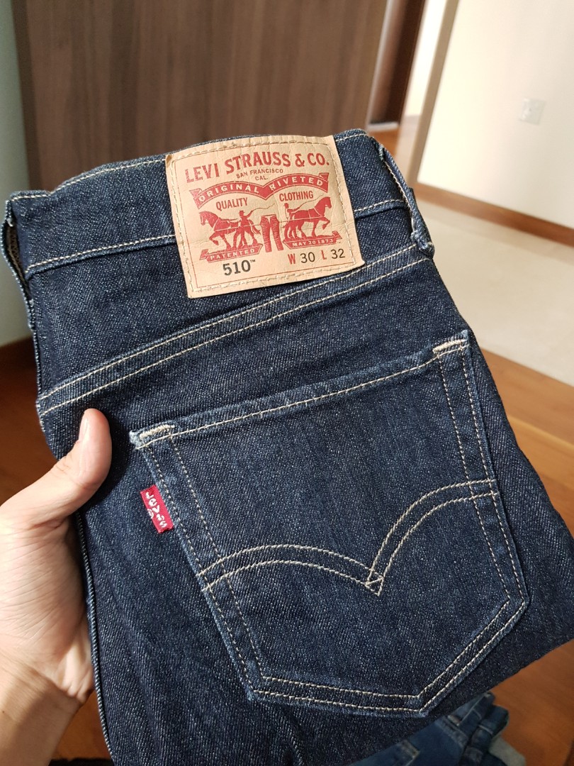 Levi's 510 Skinny Jeans W30L32, Men's Fashion, Bottoms, Jeans on Carousell