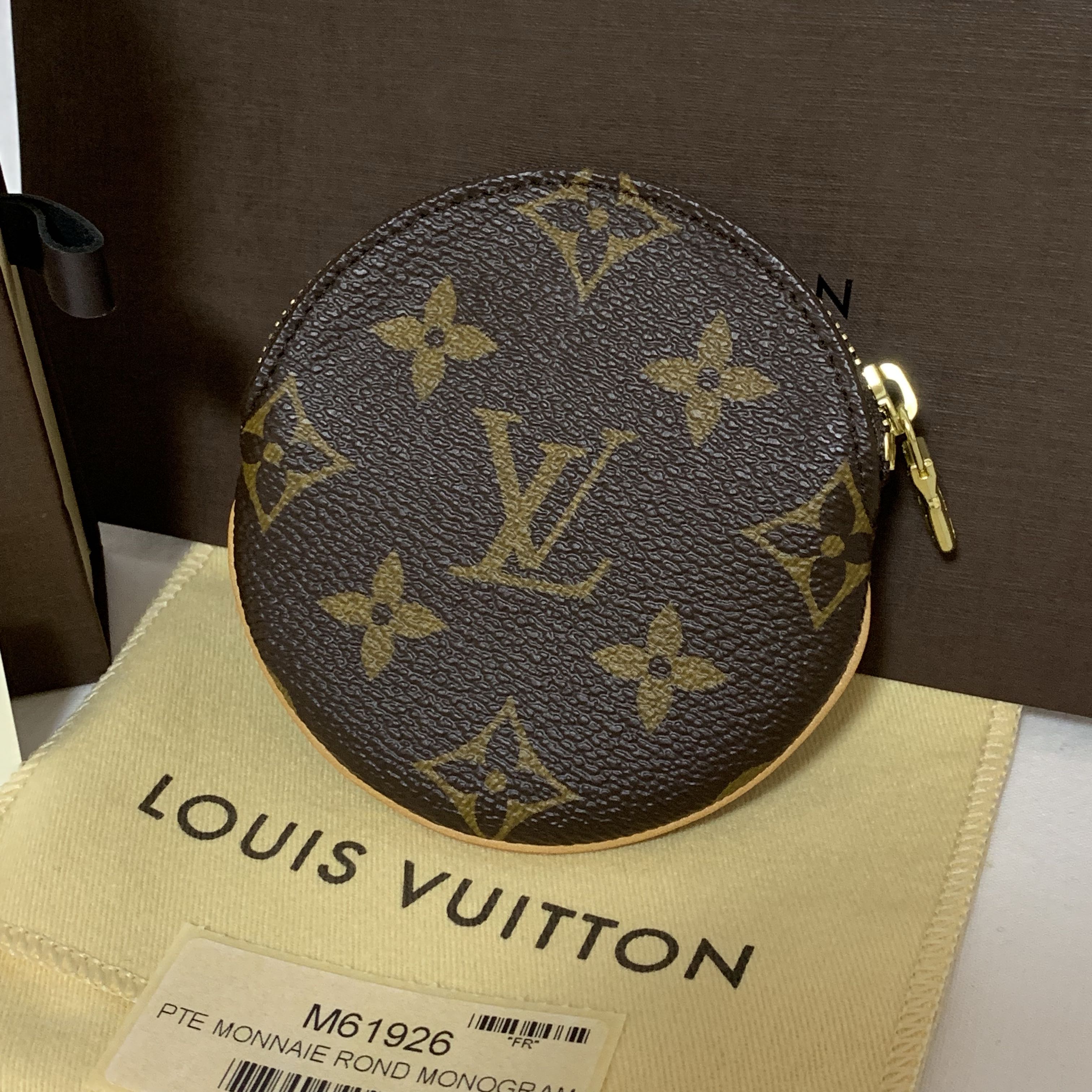 Louis Vuitton Monogram Vernis Round Coin Purse Beige Florentine ○ Labellov  ○ Buy and Sell Authentic Luxury