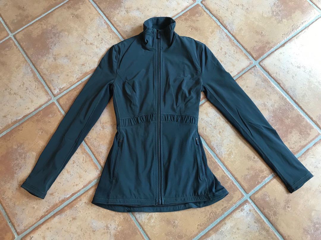 Lululemon Jacket Size 2 Dark Grey Sports Athletic Sports