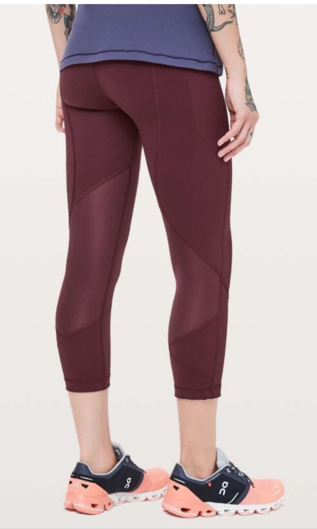 lululemon pace rival crop 22