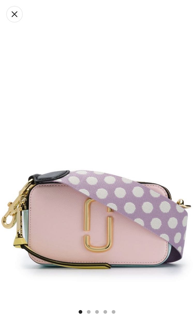 Marc Jacobs The Dot Snapshot Bag in Pink