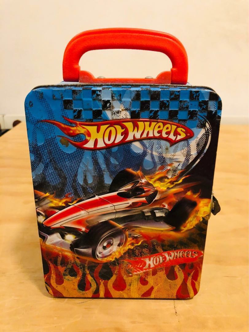 Hot wheels hot sale tin box
