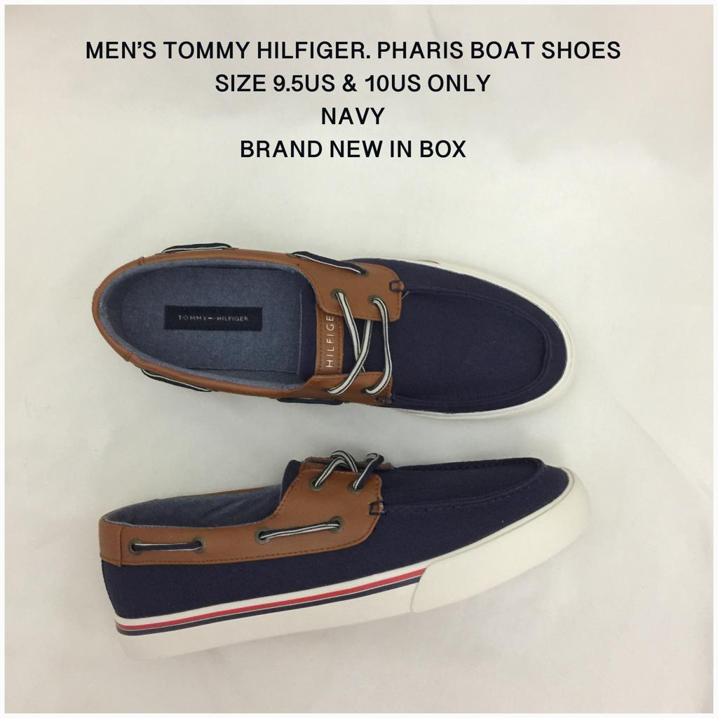 tommy hilfiger pharis boat shoe