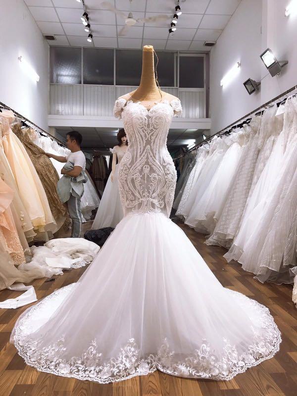 Mermaid Wedding Gown Women S Fashion Women S Clothes Dresses