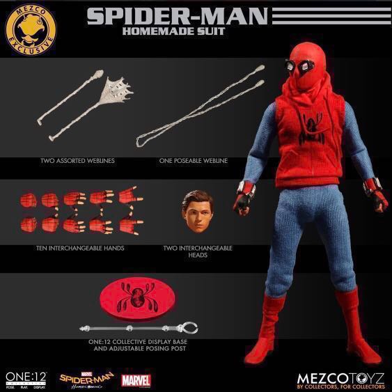 Mezco Toyz ONE 12 Collective Spider Man Homecoming Homemade