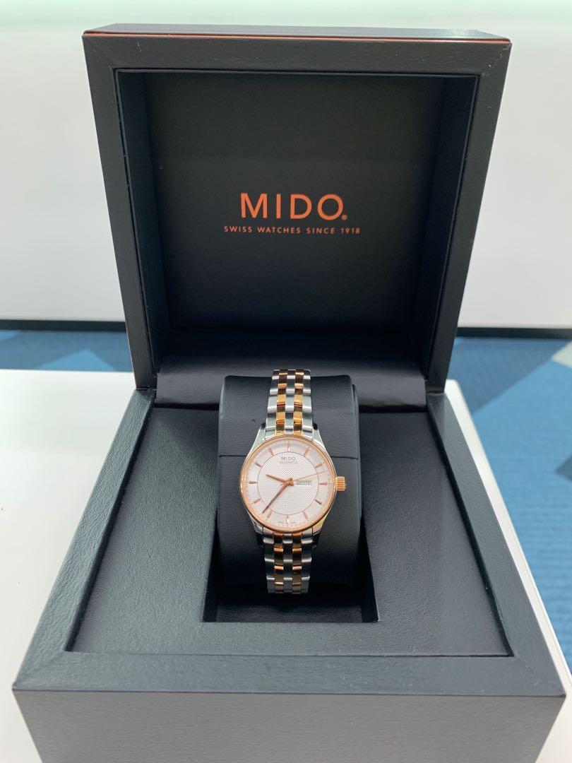 MIDO Belluna Automatic Silver Dial Ladies Watch Women s Fashion