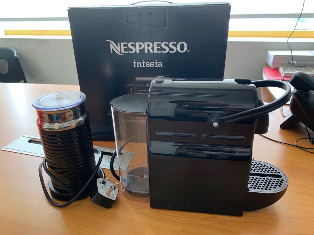 Nespresso innisia + milk froth maker, TV & Home Appliances, Kitchen