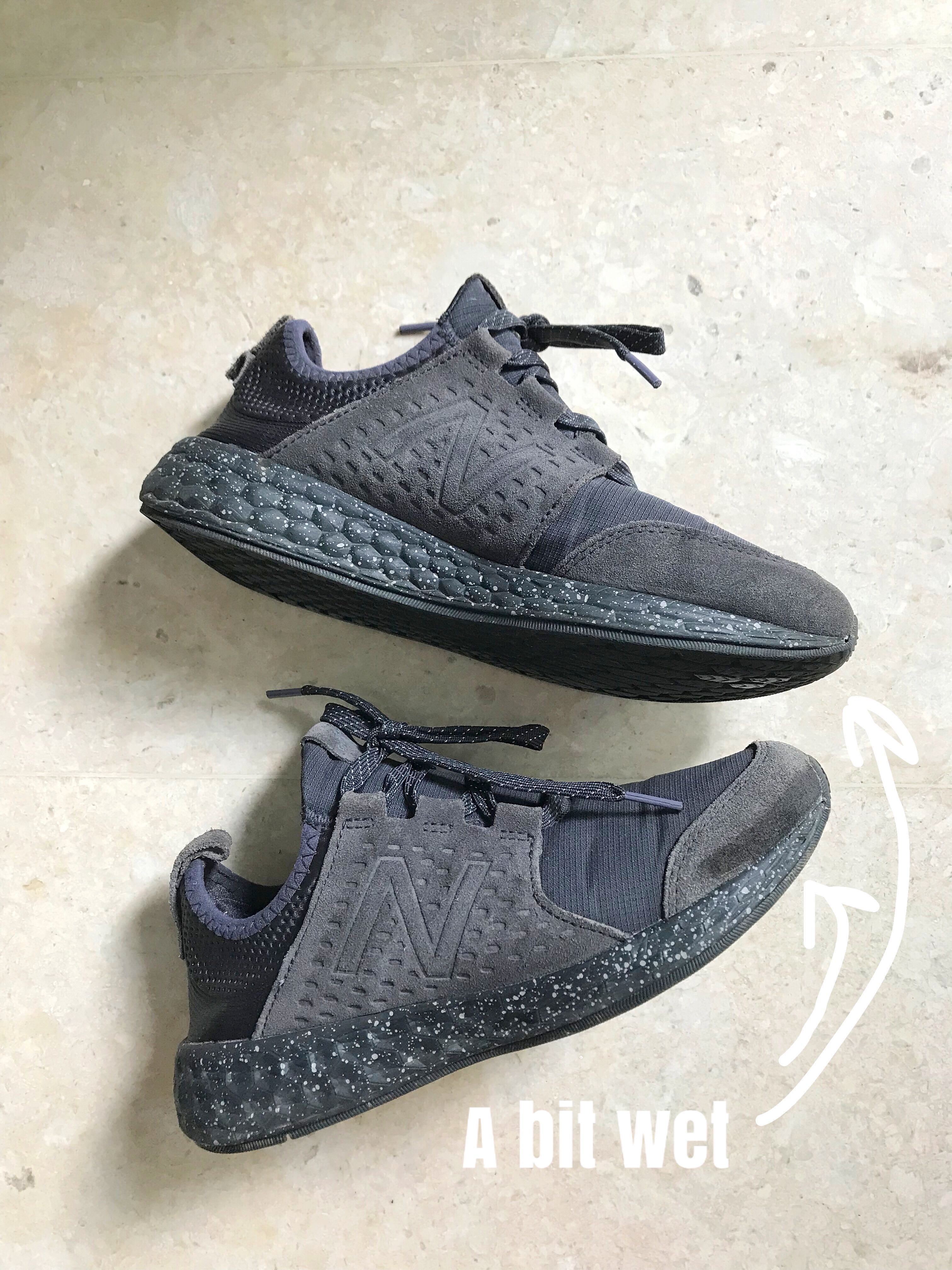 new balance waterproof sneakers