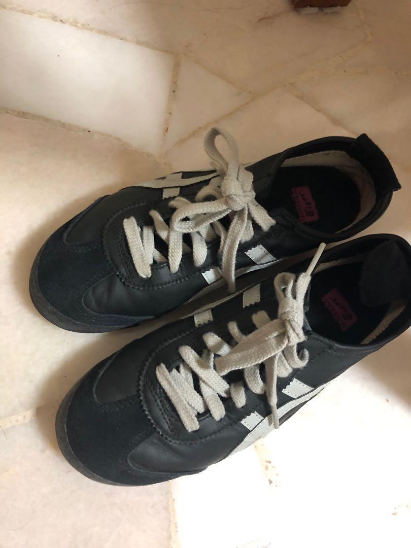 Onitsuka tiger mexico 66 black discount soft grey