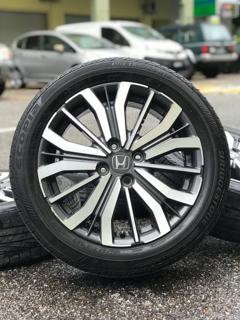 Original Sports Rim Honda City Lastest Model Full Specs 16 Inch Tyre 70 Auto Accessories On Carousell