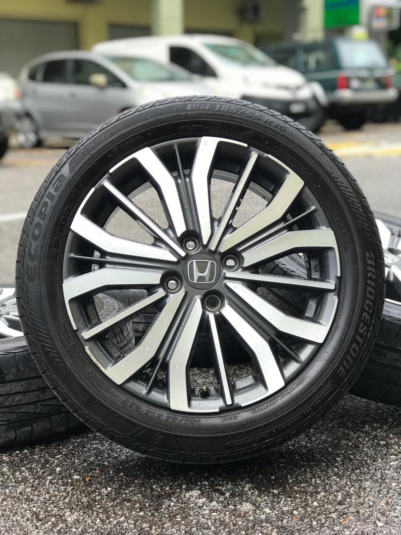 Original Sports Rim Honda City Lastest Model Full Specs 16 Inch Tyre 70 Auto Accessories On Carousell