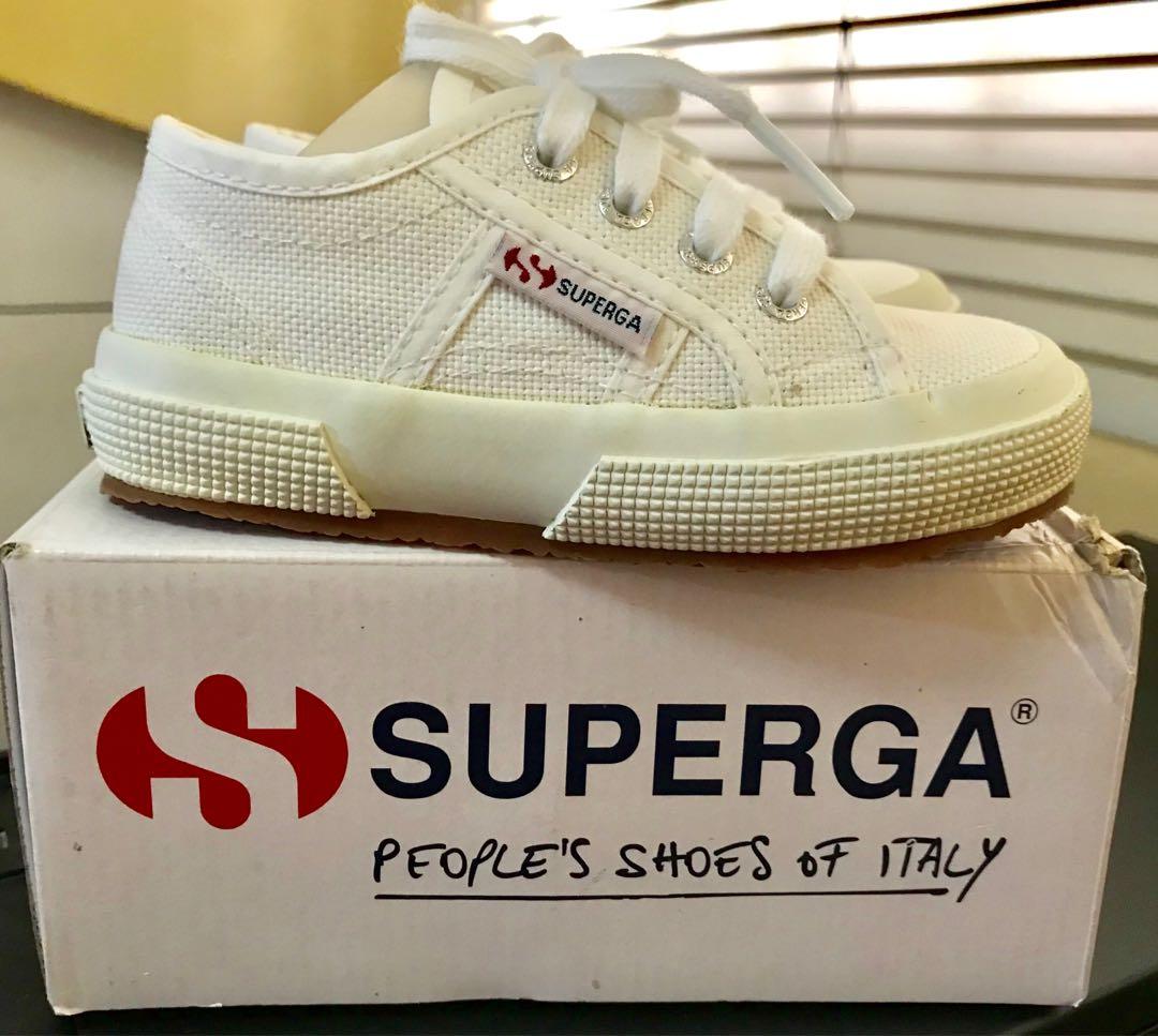 Original Superga brand new for kids with tag size 8 Babies Kids