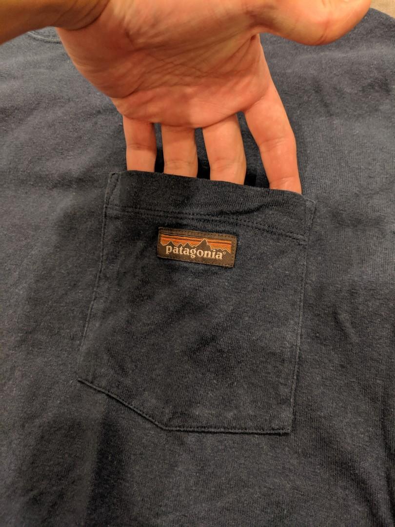 patagonia men's work pocket tee shirt