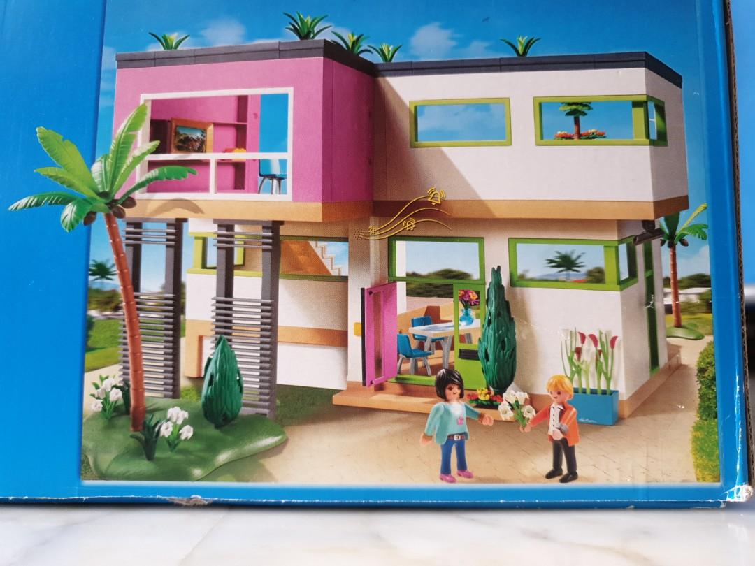 modern house playmobil