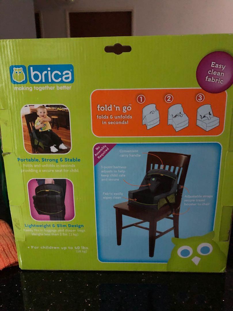 Brica portable high chair top