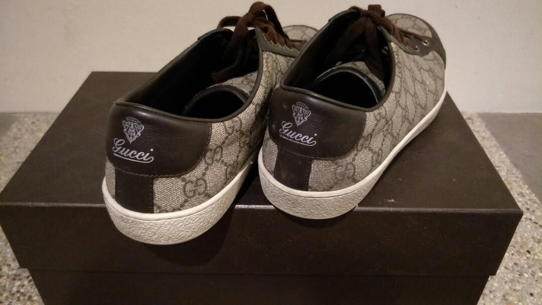 pre owned gucci sneakers