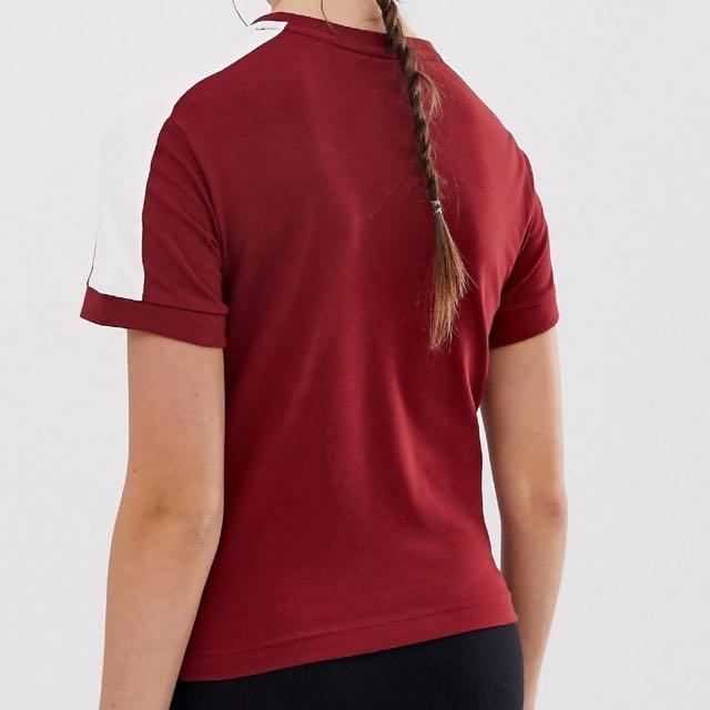 puma burgundy shirt