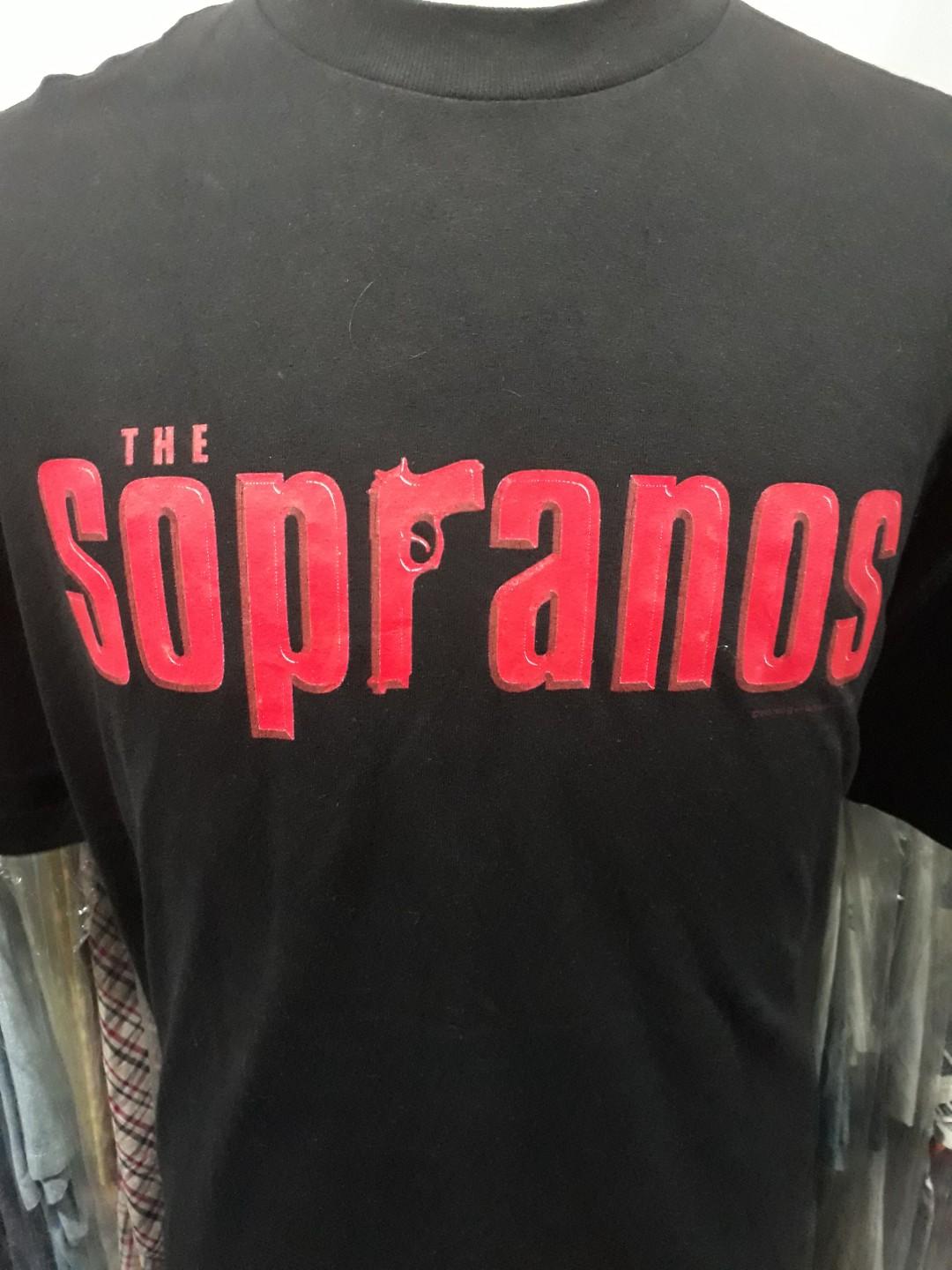 Rare vintage 2000 movie tee - the sopranos, Men's Fashion, Tops