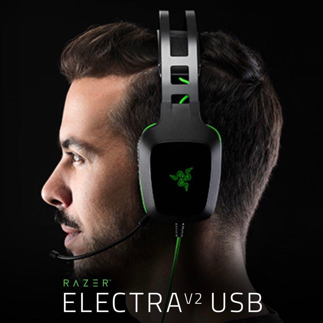 razer electra v2 usb gaming headset