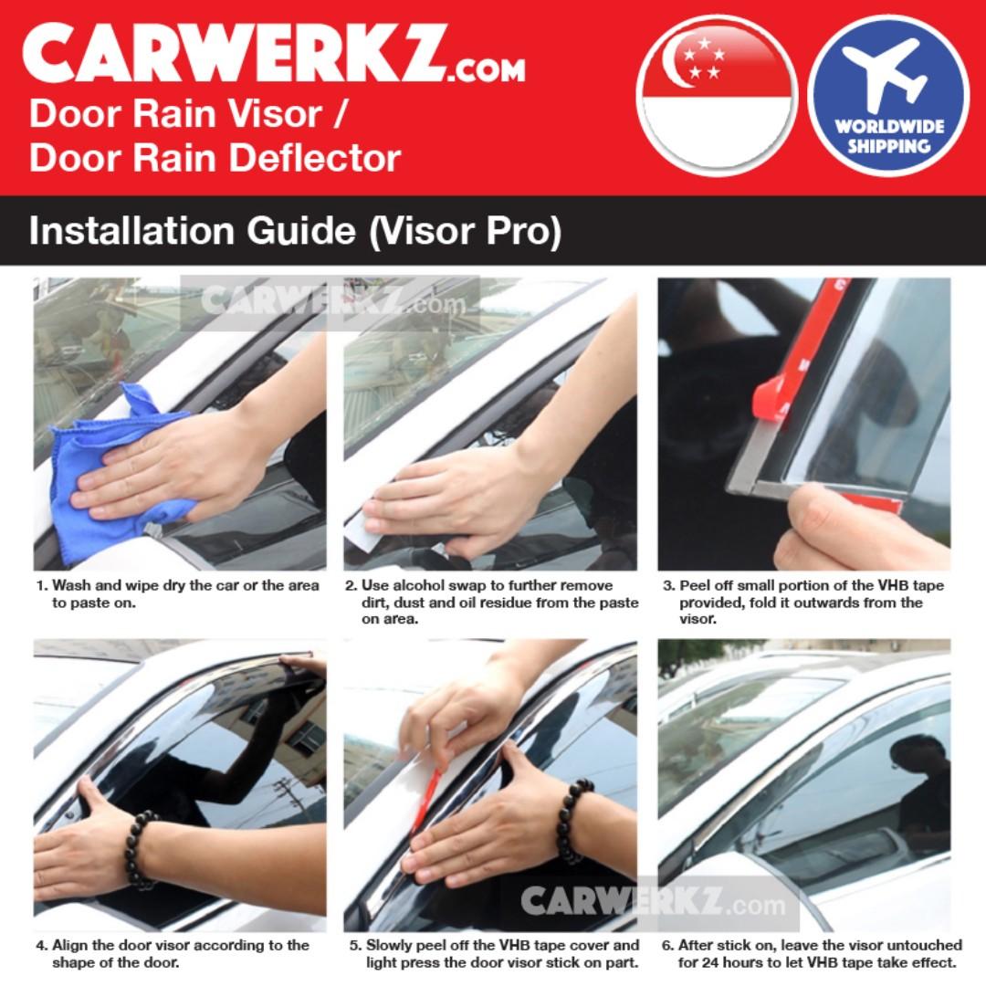 use of door visor