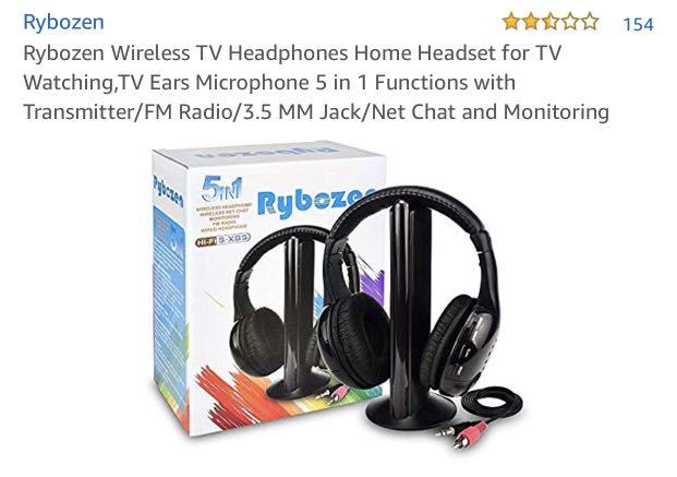 Buy Rybozen Wireless TV Headphone Transimitter Bluetooth Smart TV