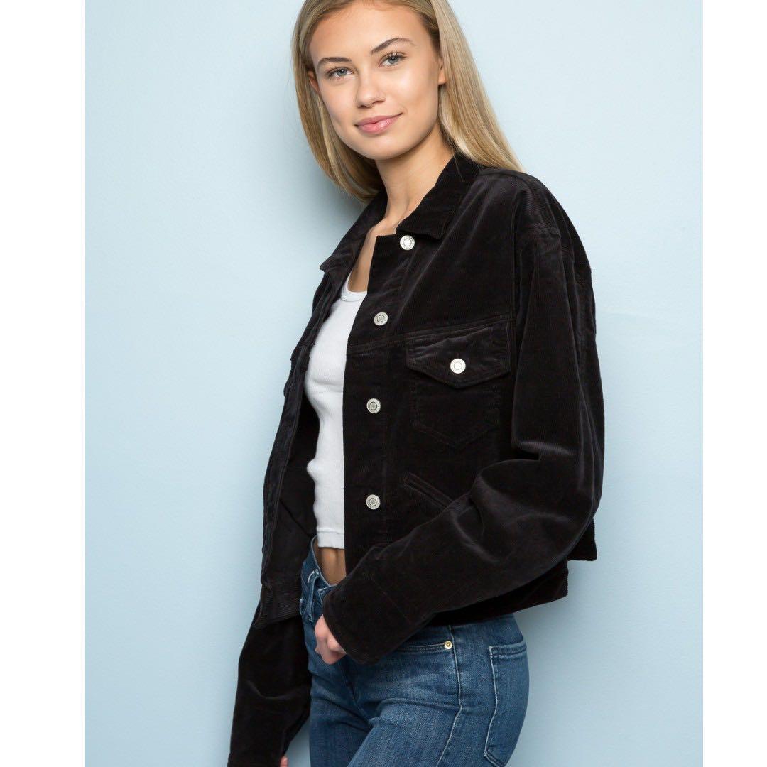 Brandy melville mina new arrivals corduroy jacket