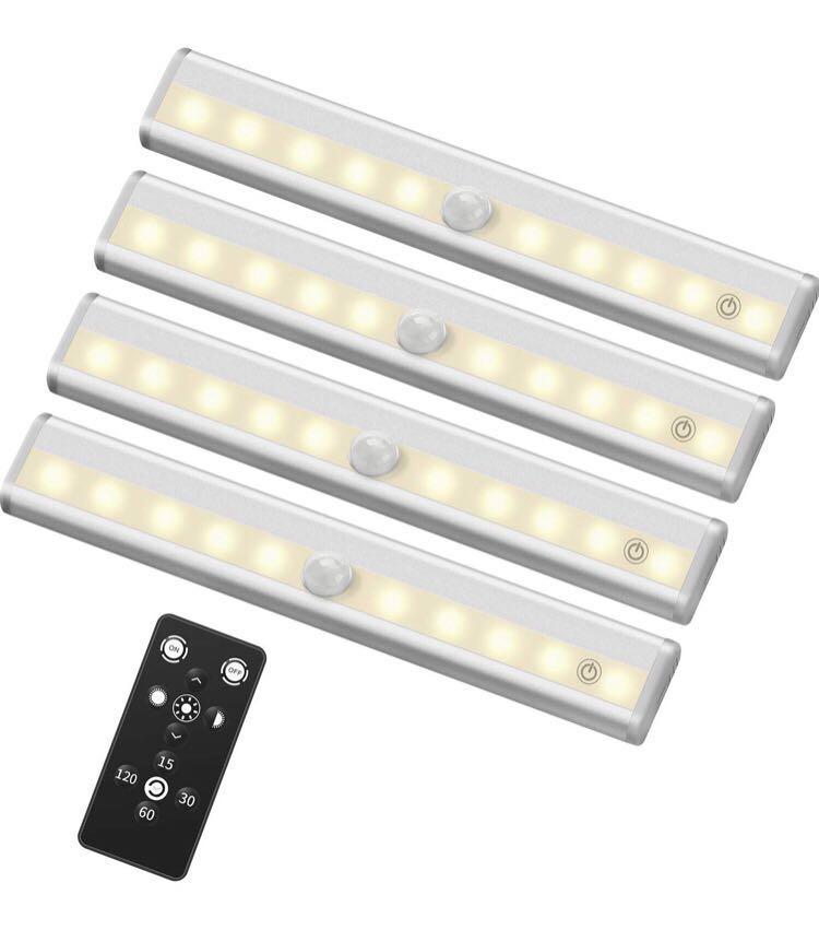 Szokled Remote Control Led Lights Bar Wireless Portable Led Under