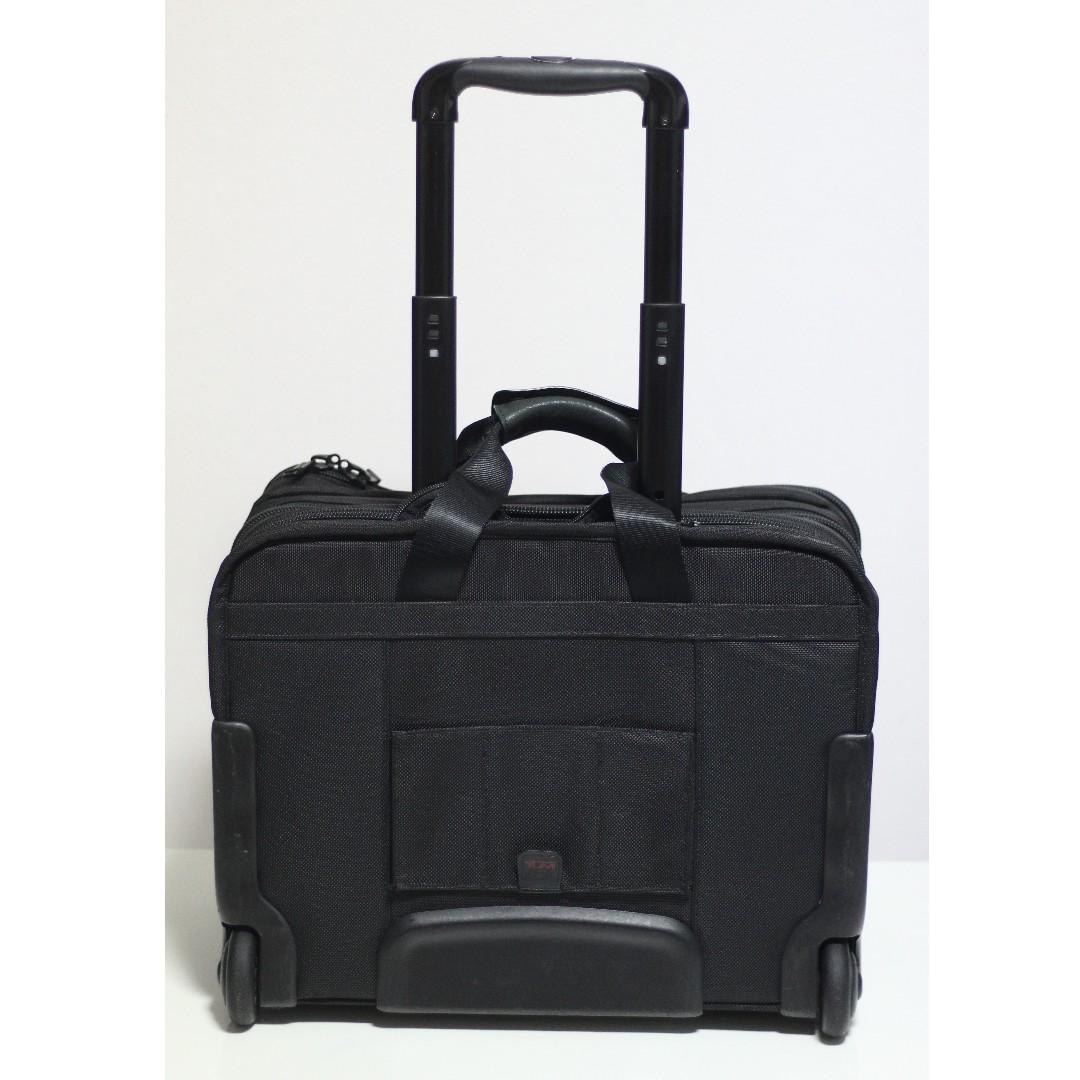 Tumi 26104DH Alpha Wheeled Deluxe Brief with Laptop Insert
