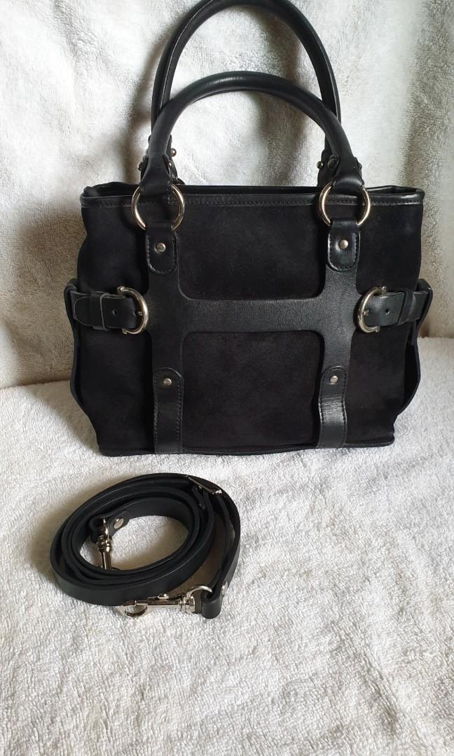 Vintage Salvatore Ferragamo bag (Category: Luxury Bags & Wallets) located in Makati City. Submitted by sazzychoice (Listing ID 233626002, Image 1). Description: Preloved Original with serial code Replacement sling Strap Size 8.7 x 7.1 x 3.9 in.