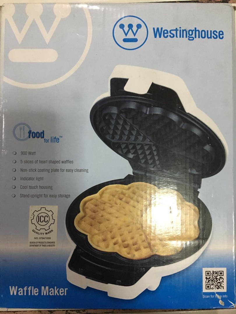 white westinghouse waffle maker