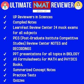 NMAT COMPLETE REVIEWERS  FOR ONLY 100 pesos