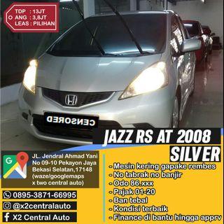 Honda Jazz Rs 2008 at silver murah