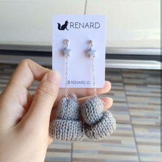 kongo Earring / anting cantik / anting manis / anting keren / anting gaul / anting model / anting korea / anting import / anting fashion / anting pesta / anting lucu / anting imut