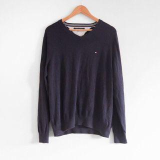 Tommy Hilfiger navy knit jumper