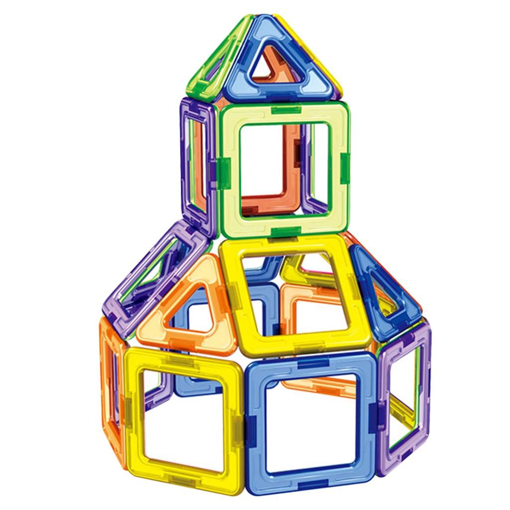 square and triangle magnet toys