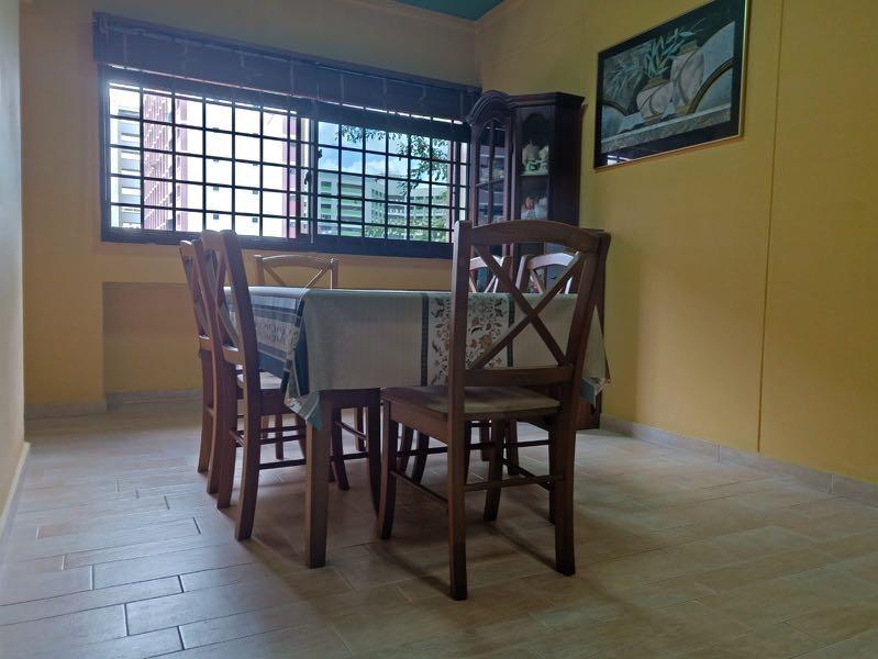 7 Piece Dining Room Set In Walnut Furniture Tables Chairs On Carousell